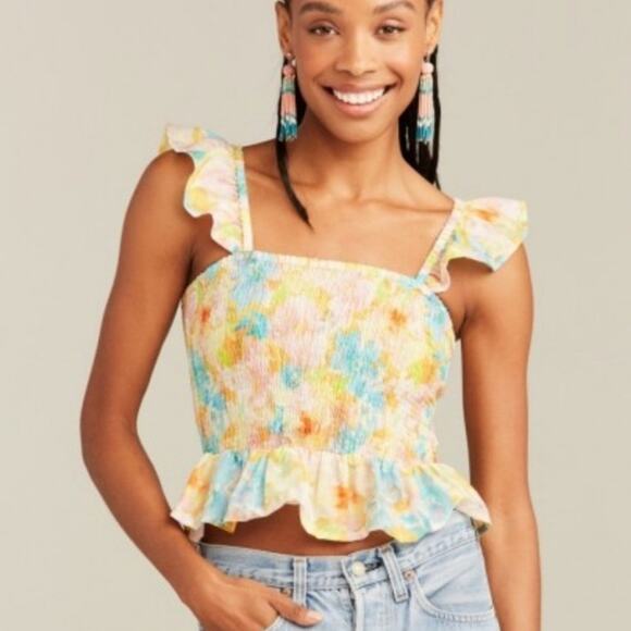 ROLLER RABBIT SANDRIO DOVE TOP, SIZE L, NWT $128 - Picture 1 of 9